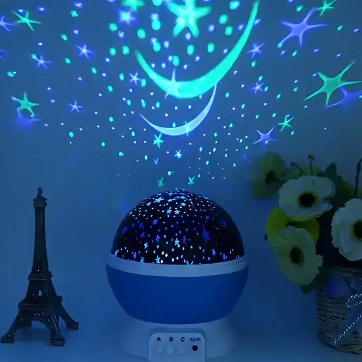 Stjerneprojektor Natlampe - Luna