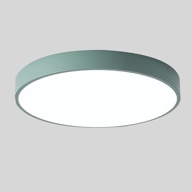 Træ Makron Cirkulær Loftlampe