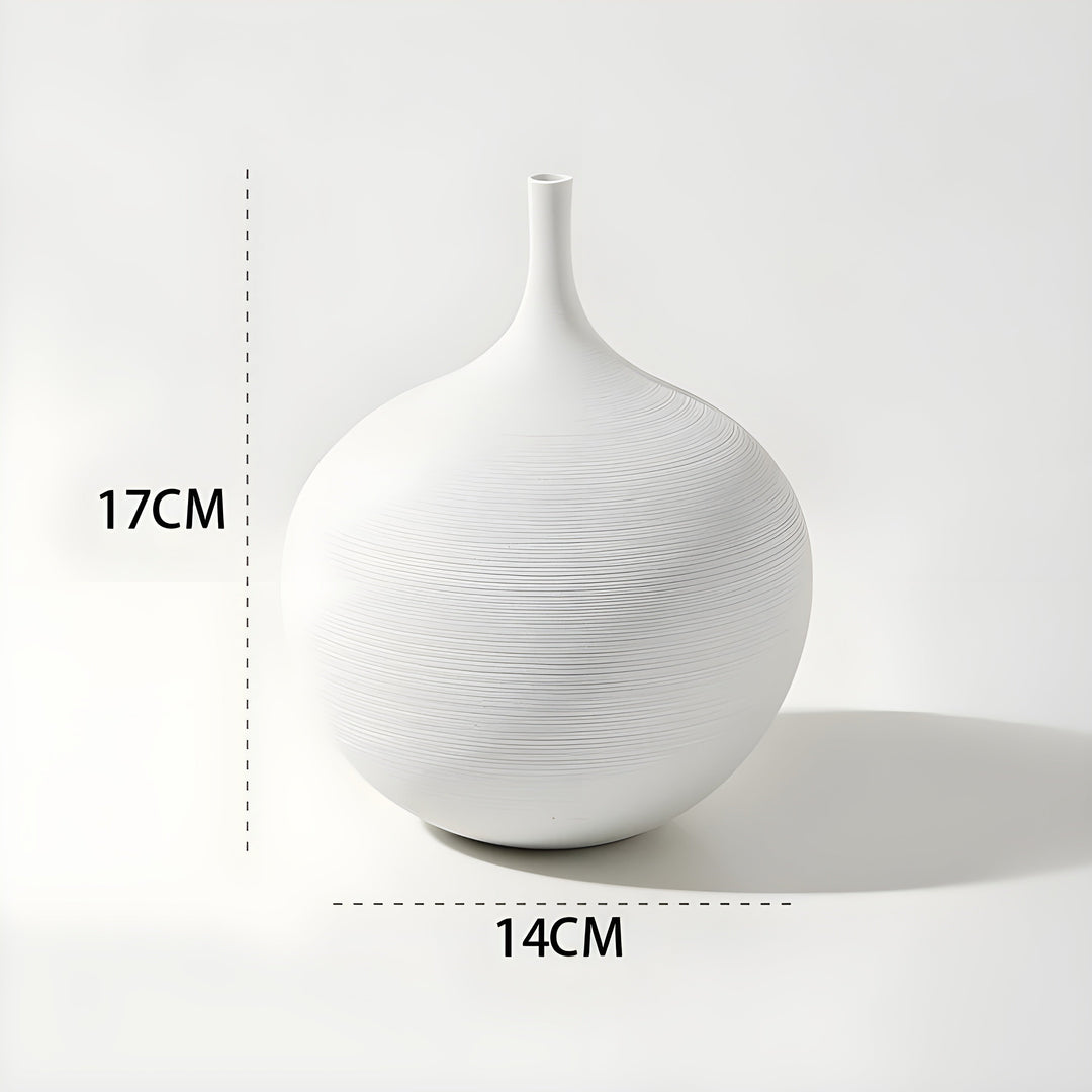 Minimalistisk Håndlavet Keramisk Zen Vase