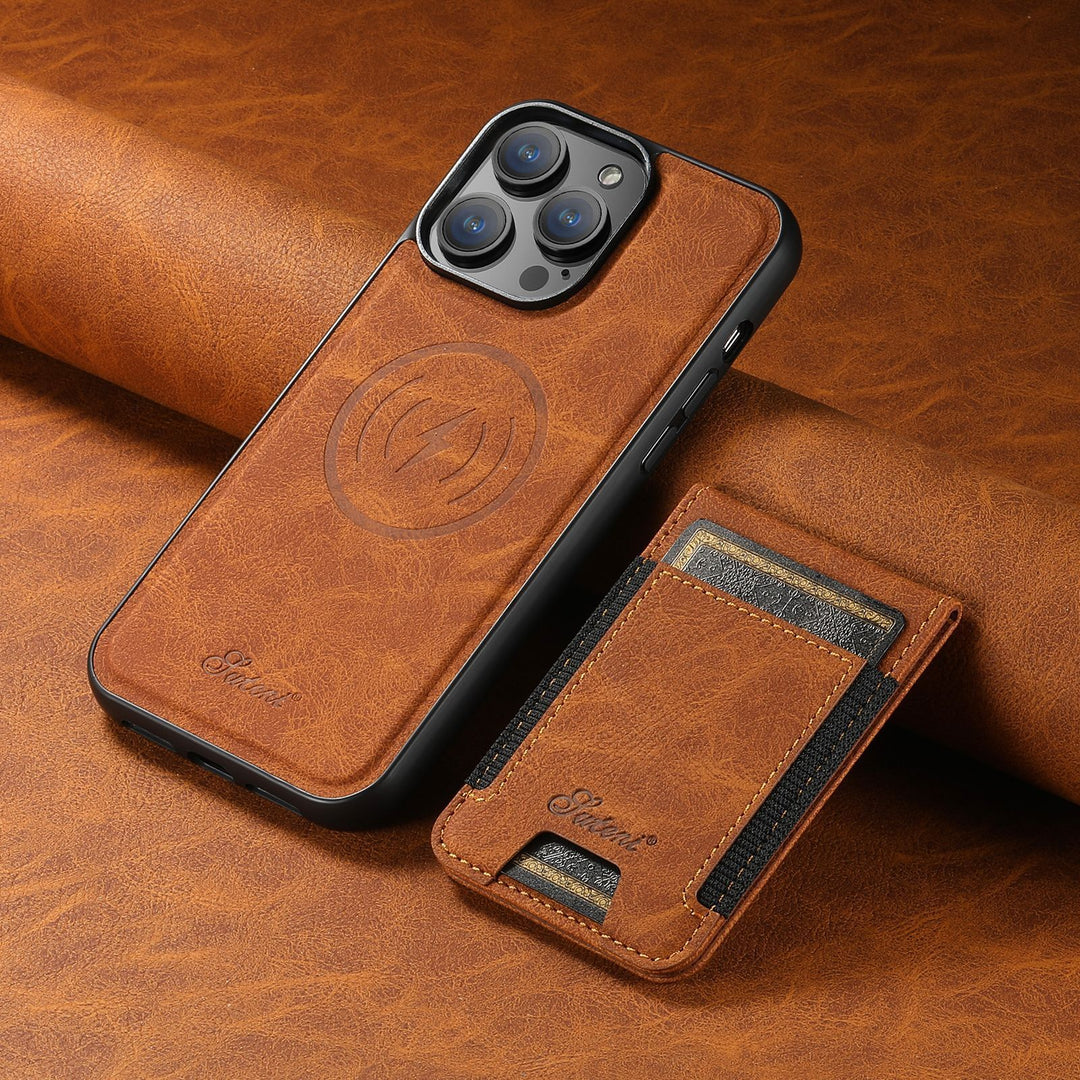 LuxLeather Case - Elegant Læder Cover med MagSafe