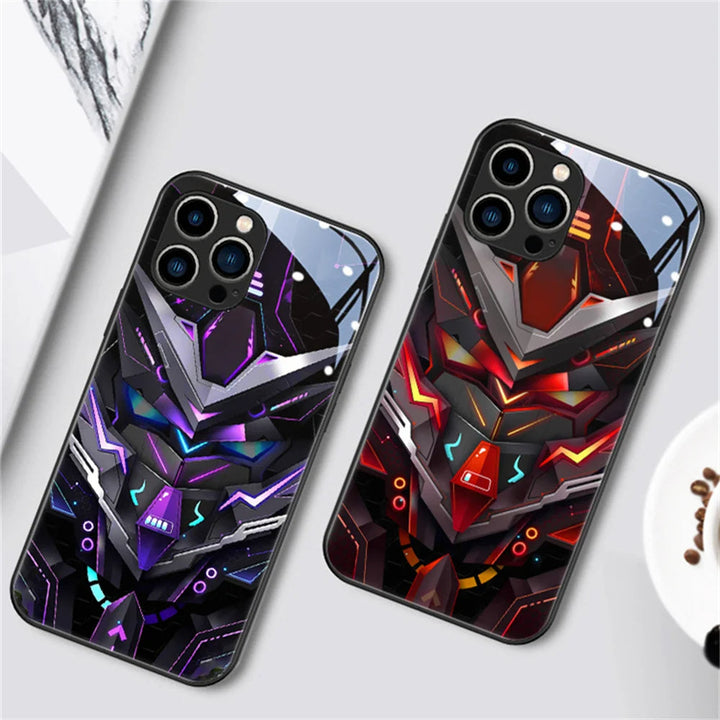 Cool Mecha Apple Smart Flash Telefonetui