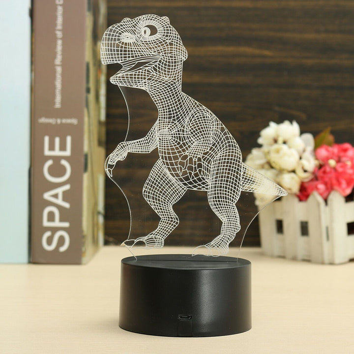 Dinosaur Natlys - 3D Dinosaur Lys - T Rex Natlys