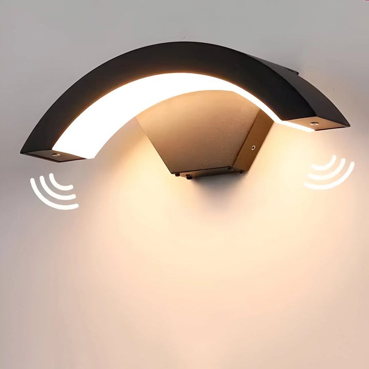 LumiGuard – Bevægelsessensor Udendørs Væglampe