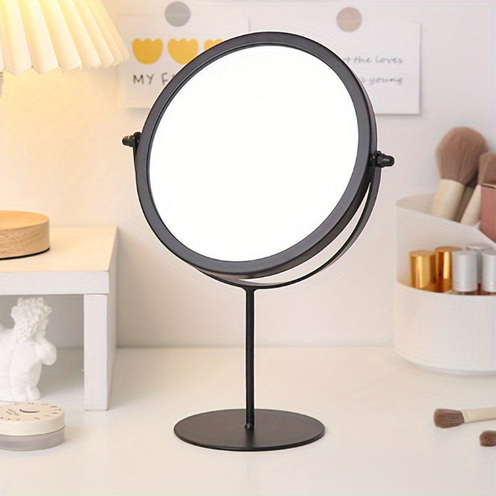 VintageGlow – Justerbart Makeup Spejl med Jernramme