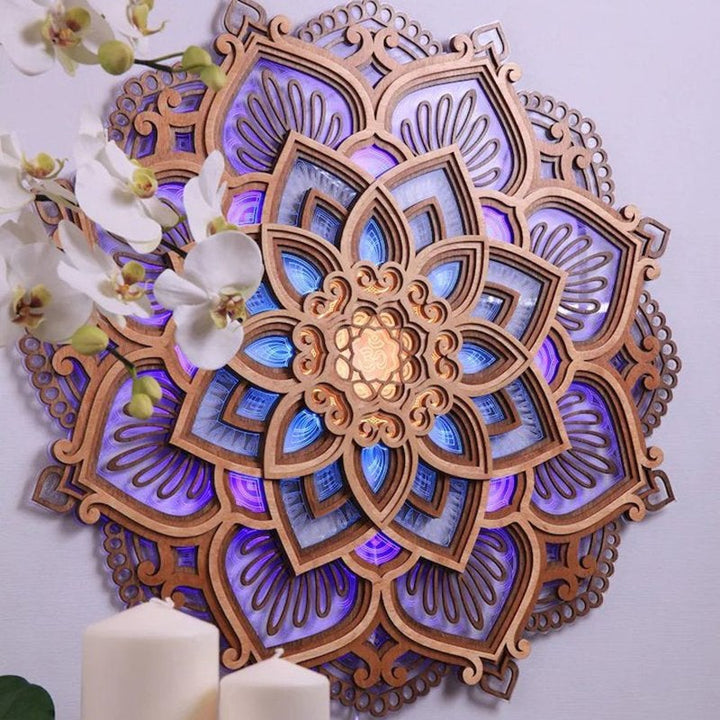 Mandala Yoga Væglampe LED
