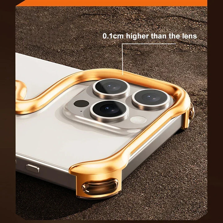 Metallegering Udenrammet iPhone Cover