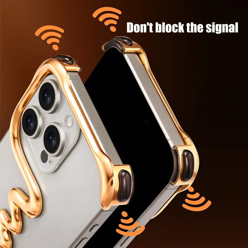 Metallegering Udenrammet iPhone Cover