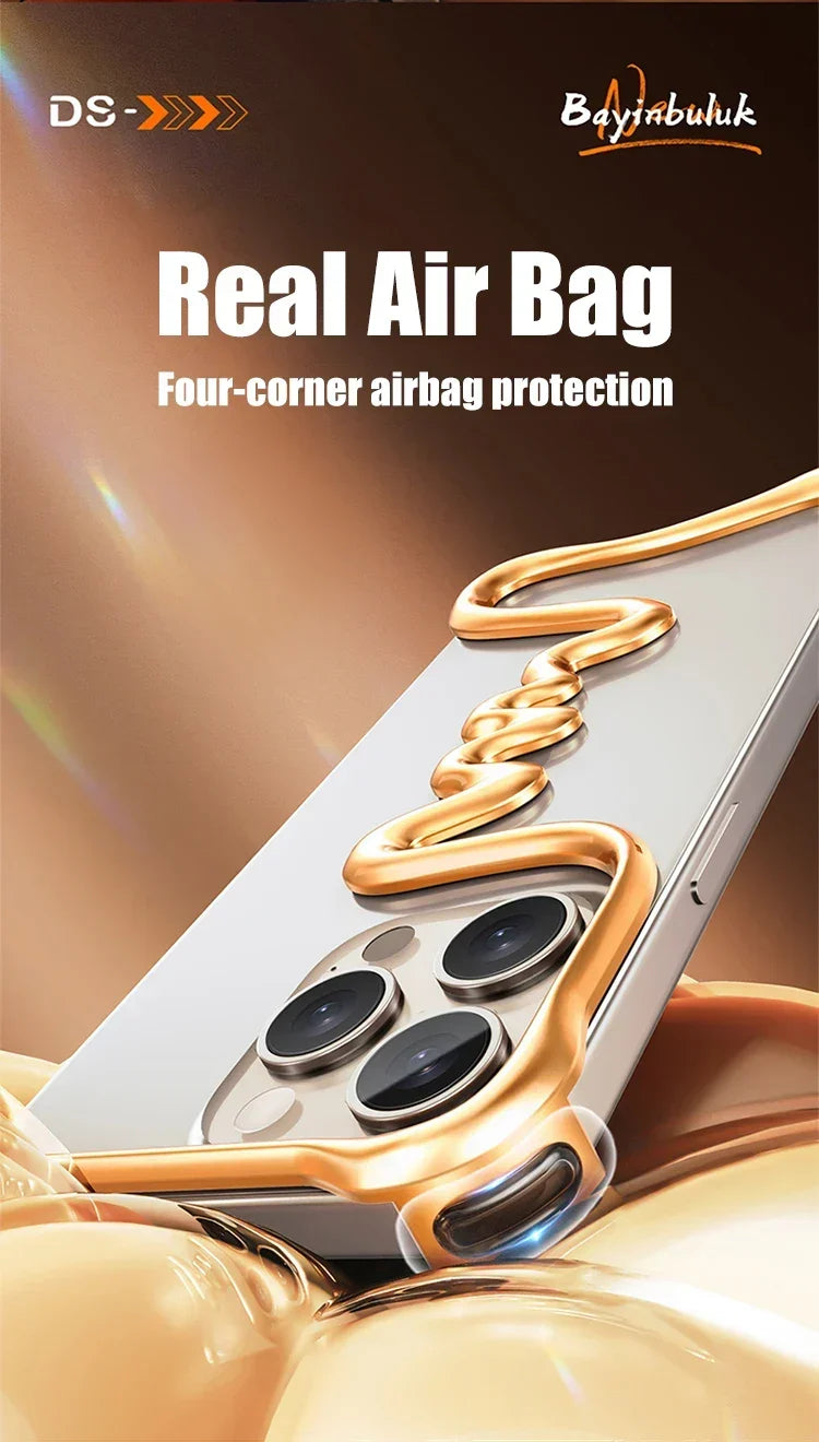Metallegering Udenrammet iPhone Cover