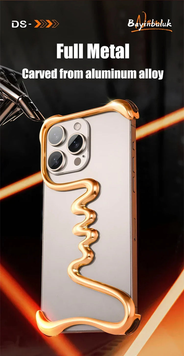 Metallegering Udenrammet iPhone Cover