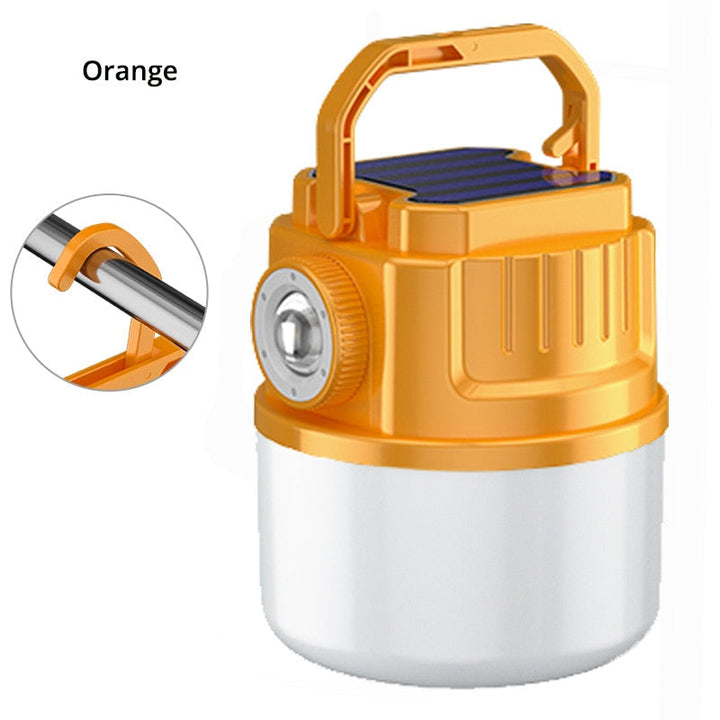 Solcelle LED Udendørs USB genopladelig Explorer Campinglampe