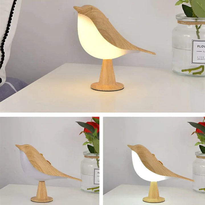 Fugl Lampe - Lumina - Touch Kontrol - Aromaterapi