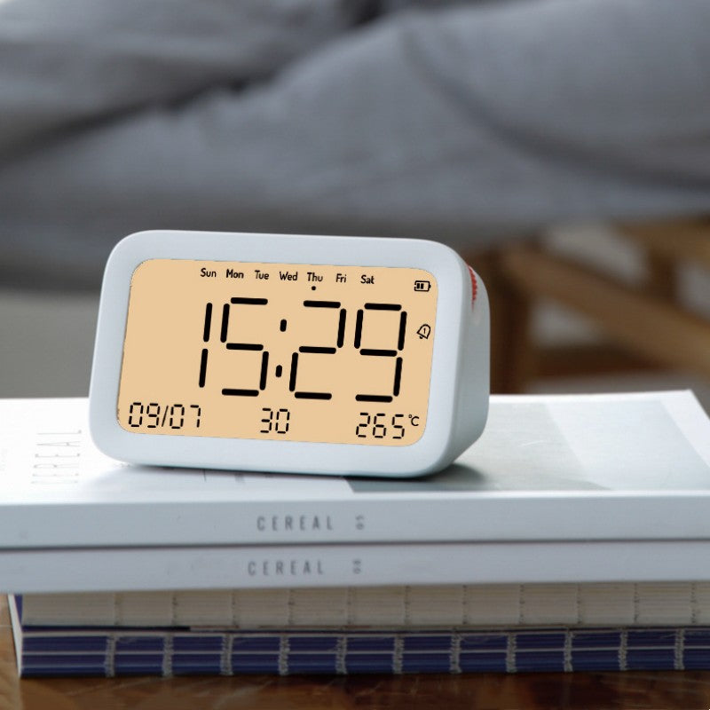 Minimalistisk Fashionabel Smart Elektronisk Vækkeur Med Nattelys