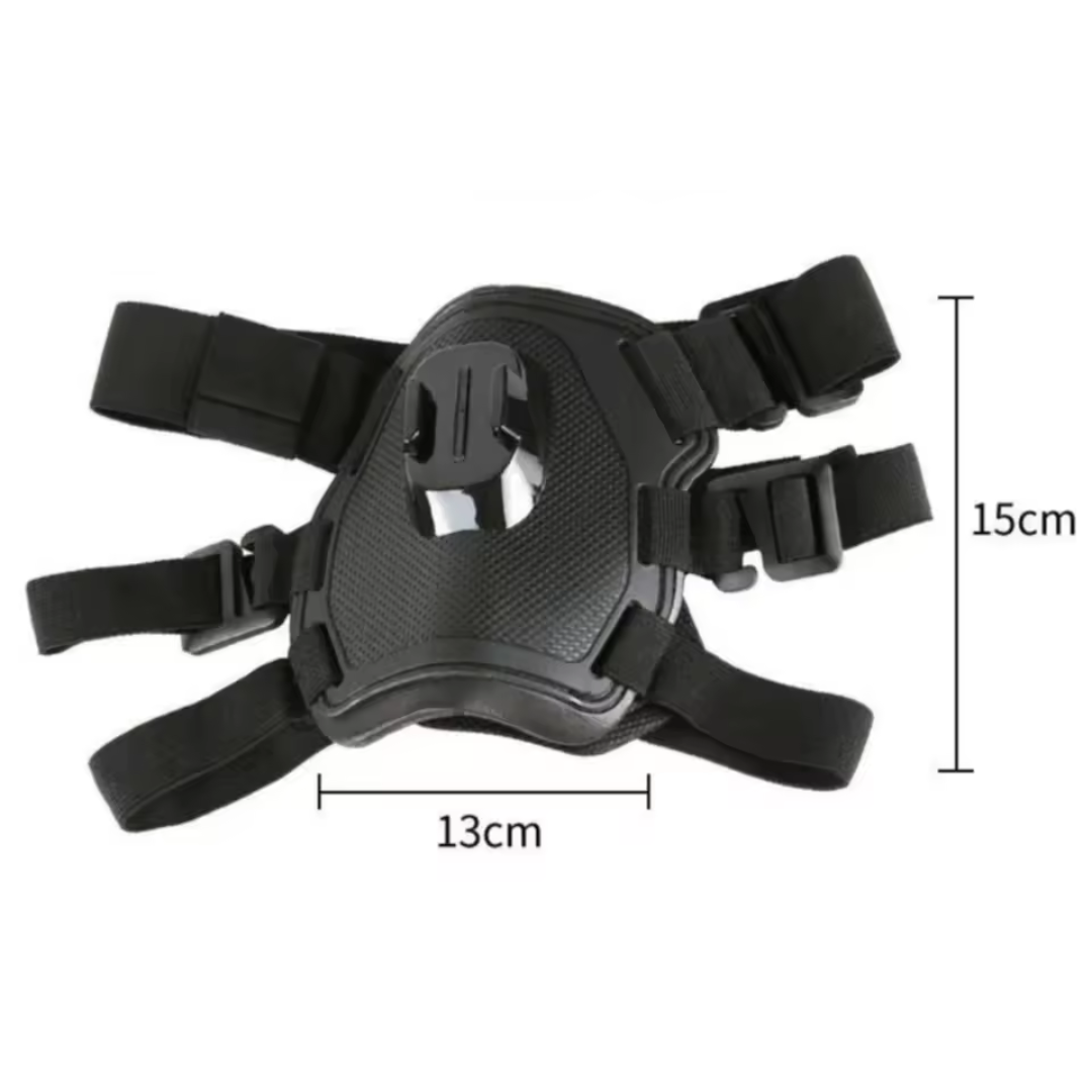 Action-Cam Hundesele med 360° Perspektiv
