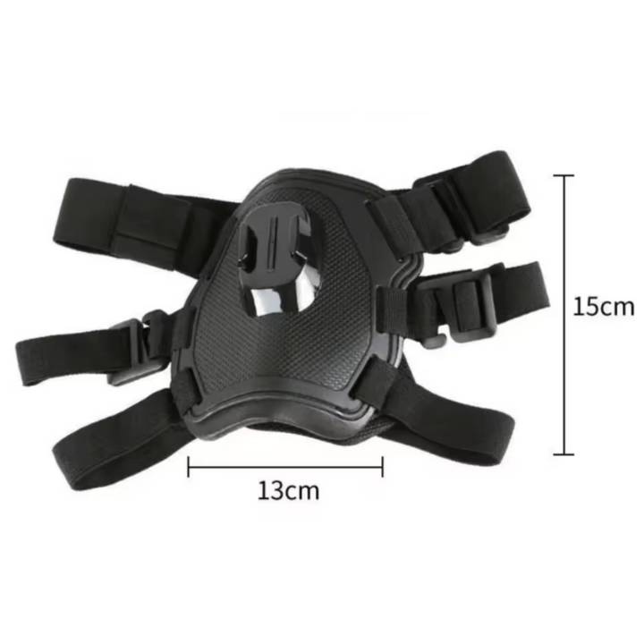Action-Cam Hundesele med 360° Perspektiv