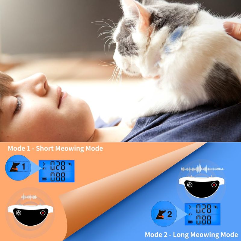 Kat Chokkrave med Fjernbetjening til Effektiv Miau Kontrol