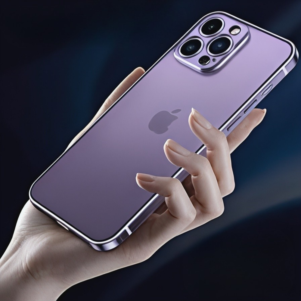 Aluminium Beskyttende Telefon Etui