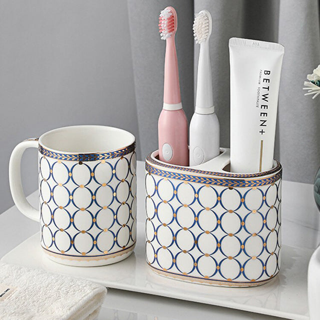 Luksuriøs Art Deco Badeværelses Tilbehørs Holder