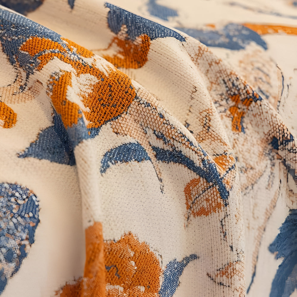 Efterårs Vinstokke Jacquard Sofapude