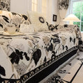 Efterårs Vinstokke Jacquard Sofapude