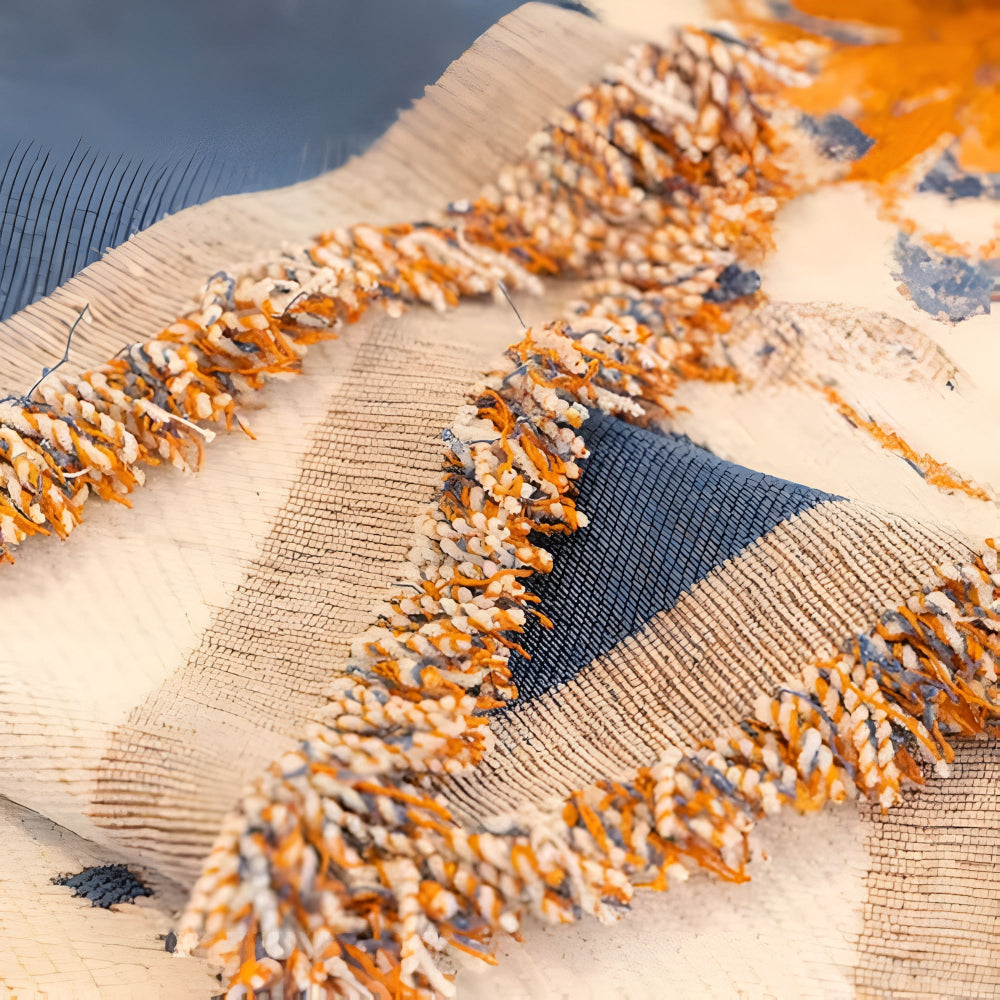 Efterårs Vinstokke Jacquard Sofapude