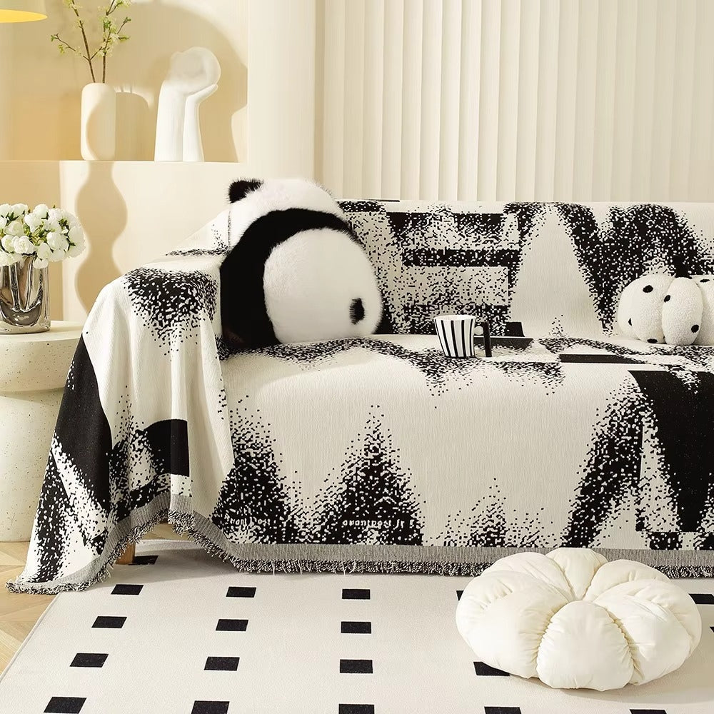 Avant-Garde Abstrakt Chenille Sofa Cover