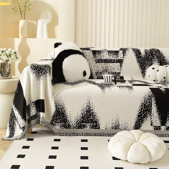 Avant-Garde Abstrakt Chenille Sofa Cover