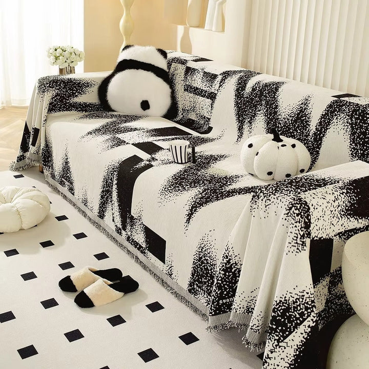 Avant-Garde Abstrakt Chenille Sofa Cover