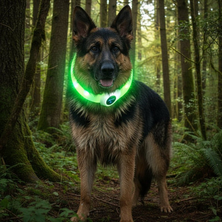 LED Lys Krave til Hunde for Sikker Gåtur om Natten