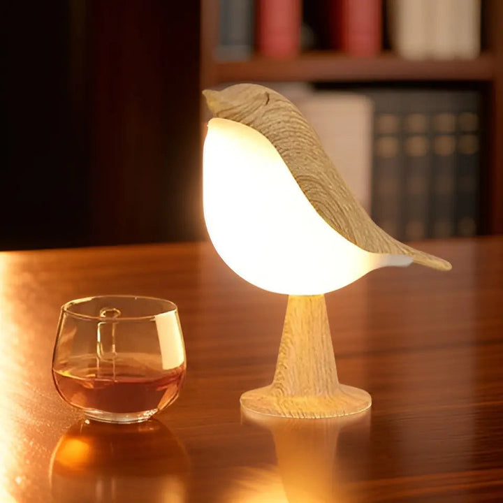 Fugl Lampe - Lumina - Touch Kontrol - Aromaterapi