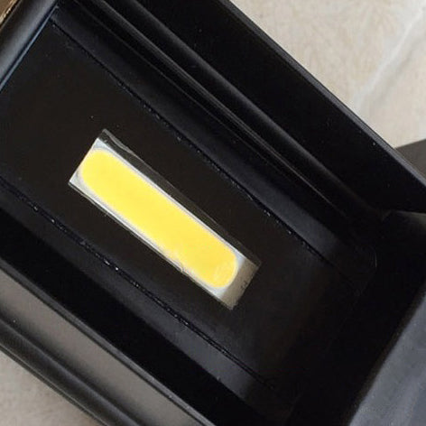 Moderne Minimalistisk Vandtæt Cube Op Ned Aluminium Glas Induktions LED Væglampe Til Soveværelse
