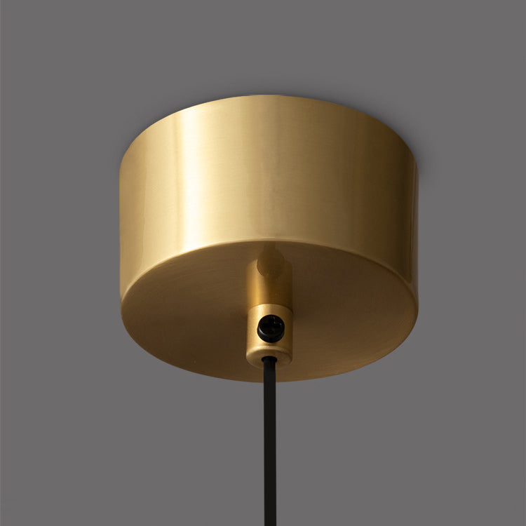 Minimalistisk Rund Cylinder Jern LED Pendel Lys til Soveværelse