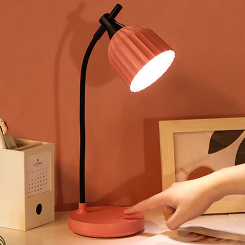 Moderne Minimalistisk Rund Foldet ABS LED Bordlampe til Stuen