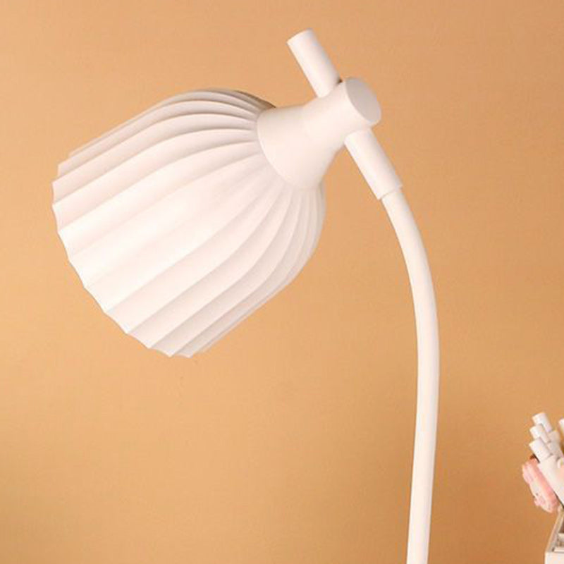 Moderne Minimalistisk Rund Foldet ABS LED Bordlampe til Stuen