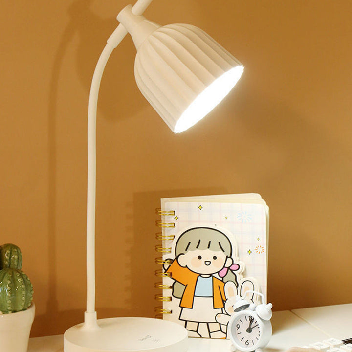 Moderne Minimalistisk Rund Foldet ABS LED Bordlampe til Stuen