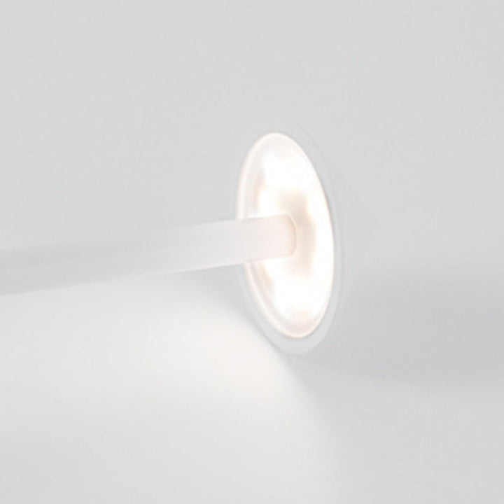 Moderne Enkelhed Triangel Kegle Rund Akryl Cylinder Jern LED Bordlampe til Stuen
