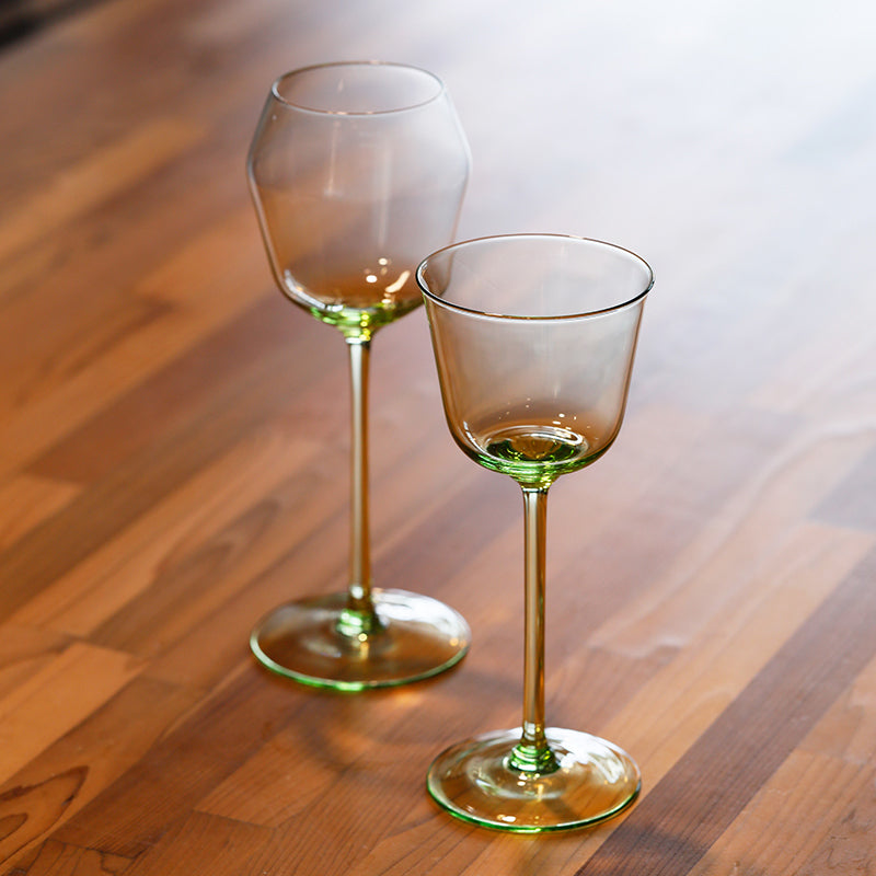 Bareqeth Grøn Vin Glas