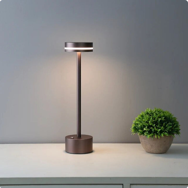 Genopladelig Trådløs Touch Bordlampe