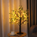 Magisk BrightTree Bordlampe – Elegant Trædesign med Varm LED Lys