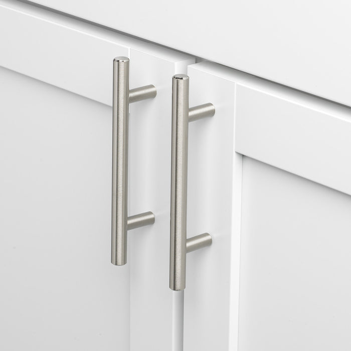 Børstet Nikkel Moderne Rustfrit Stål Skuffe Hardware T-Bar Håndtag
