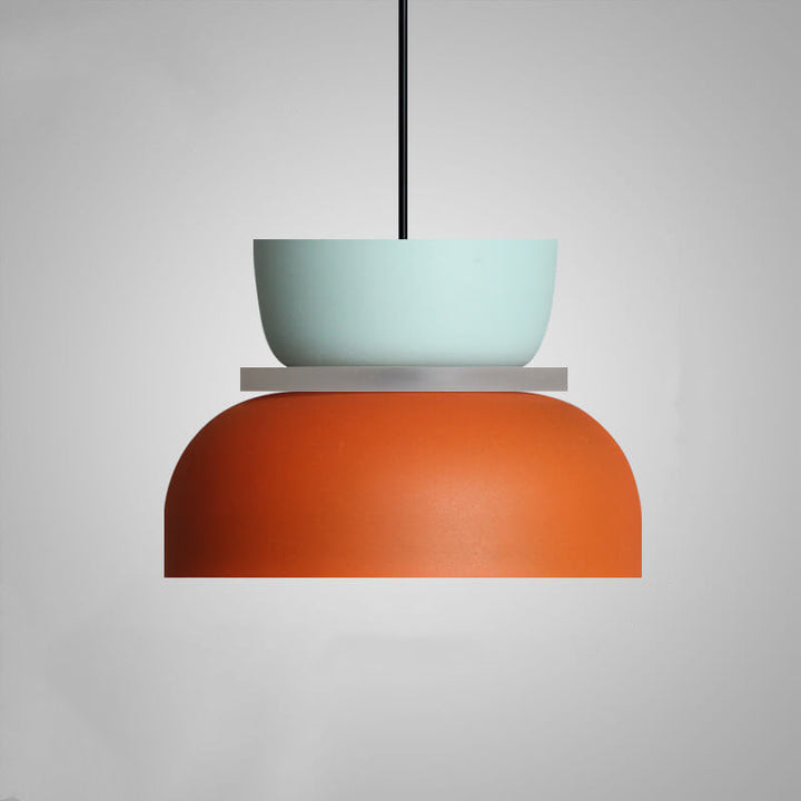 Nordisk farverig Macaron 1-Lys LED Pendel