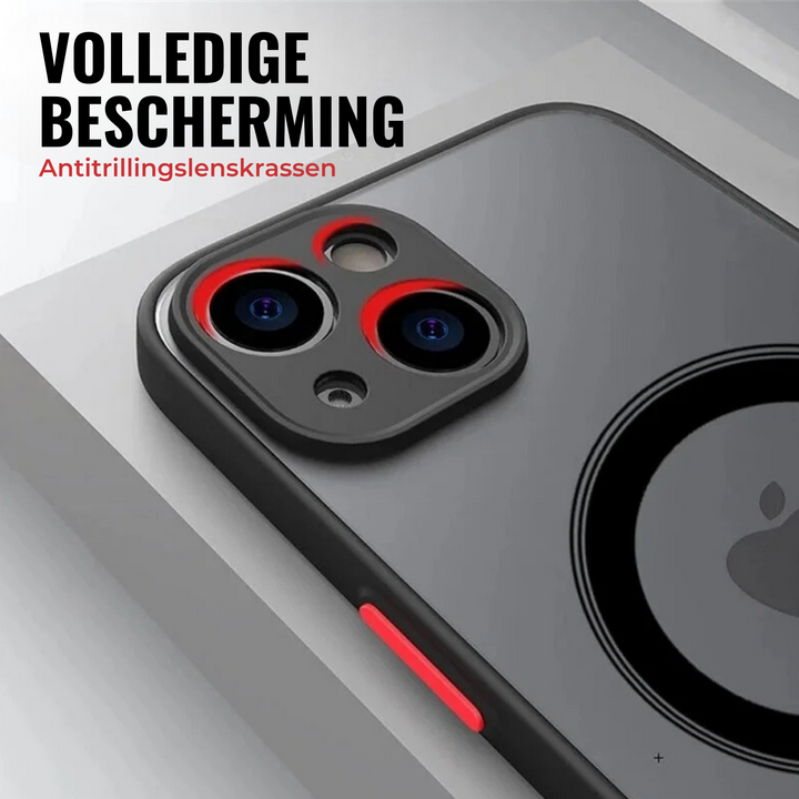 Corevault MagSafe Telefonetui | Slankt &amp; Stødabsorberende | Magnetisk &amp; Stilfuldt | Optimeret til trådløs opladning