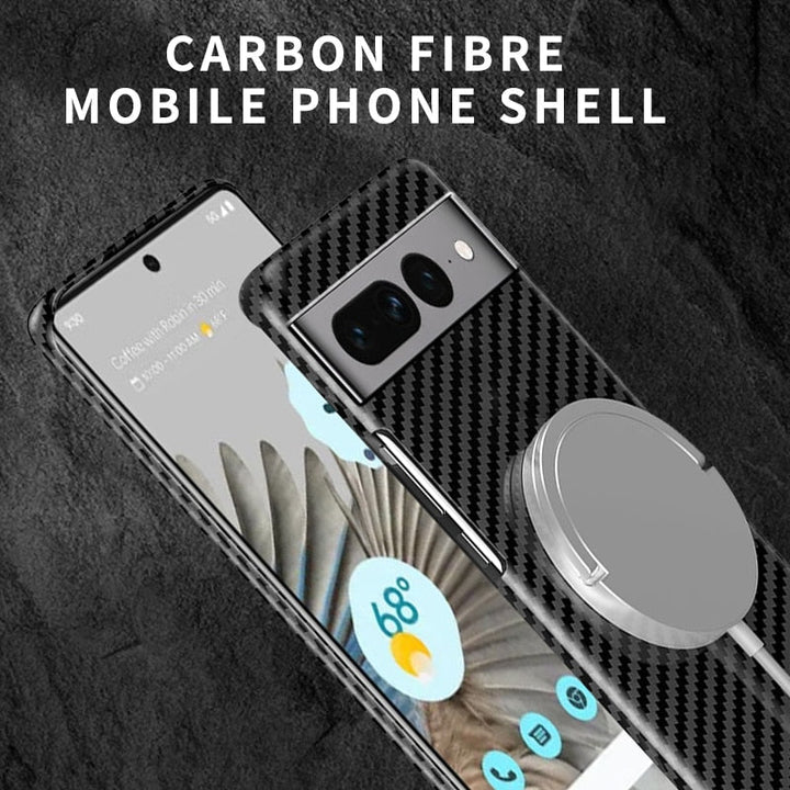 Carbon Fiber Telefoncover til Google Pixel 7 8