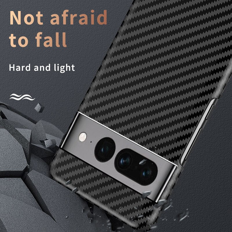 Carbon Fiber Telefoncover til Google Pixel 7 8