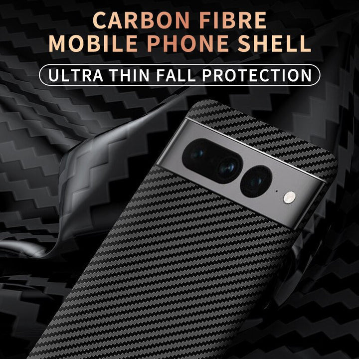 Carbon Fiber Telefoncover til Google Pixel 7 8
