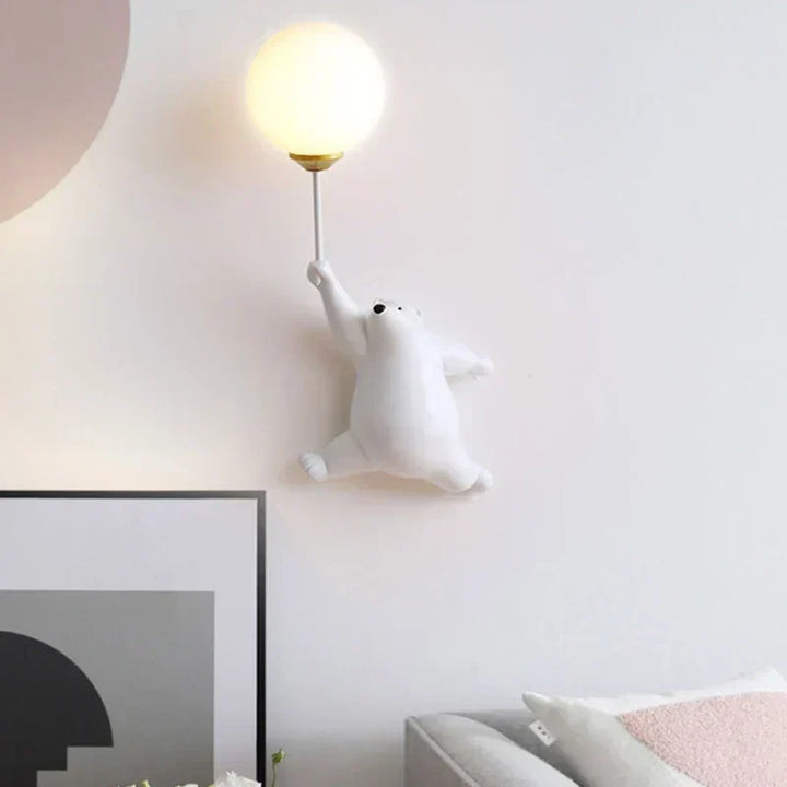 FairyGlow – Tegneserie Væglampe til Børn | Magisk Natlampe med 3D Måne Design