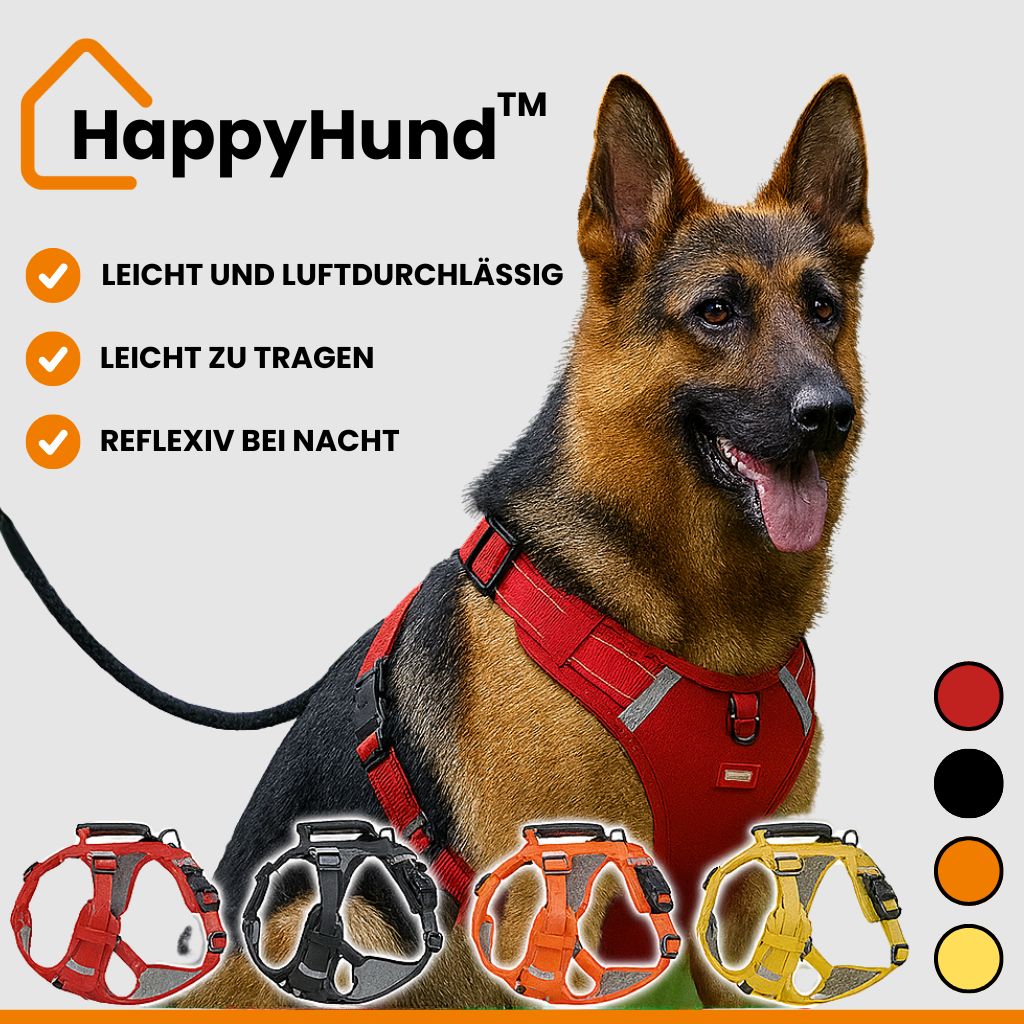 HappyHund Sikkerhedsseler Reflekterende |