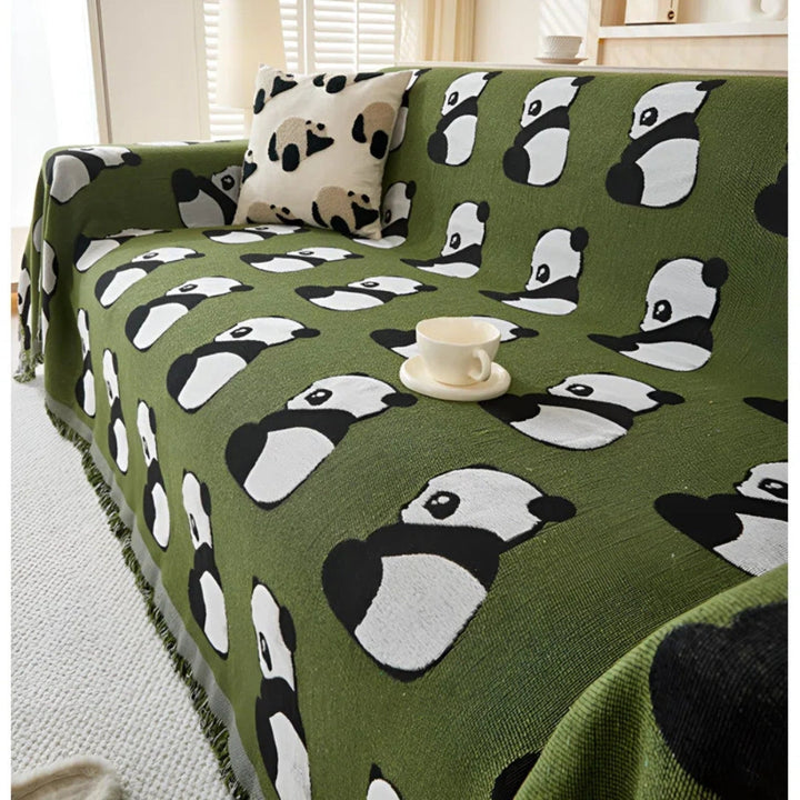 Chantesse Panda Leopard Print Sofa Betræk