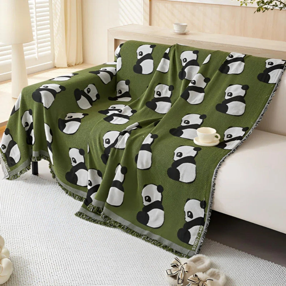 Chantesse Panda Leopard Print Sofa Betræk