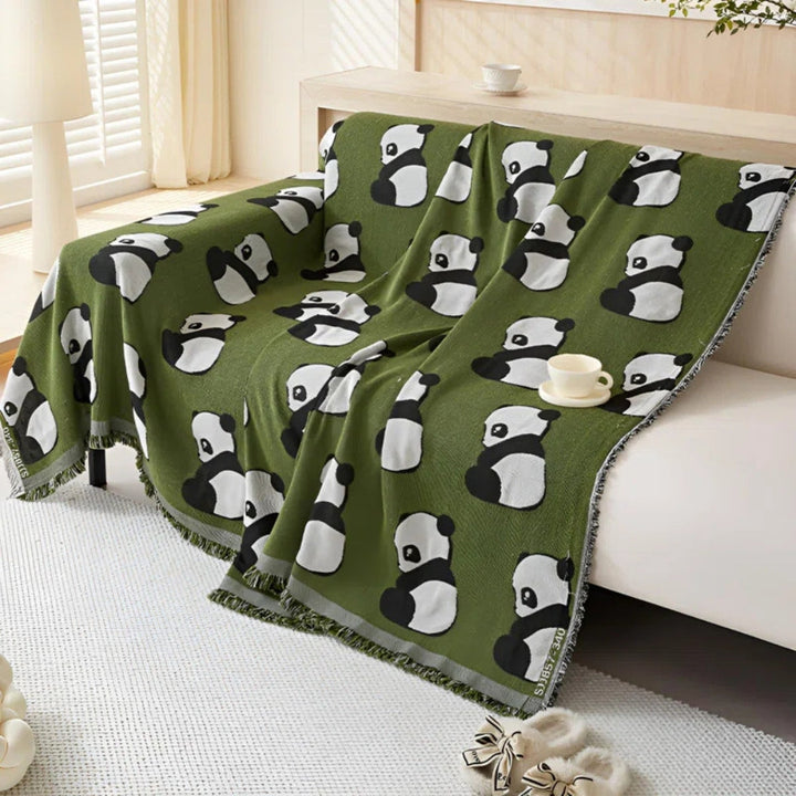 Chantesse Panda Leopard Print Sofa Betræk