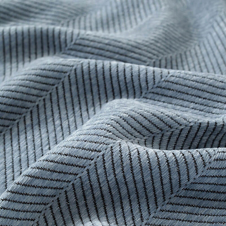 Chenille Tæppe Herringbone Frynse Sofa Dække